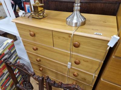 PINE EFFECT DRAWER CHEST
