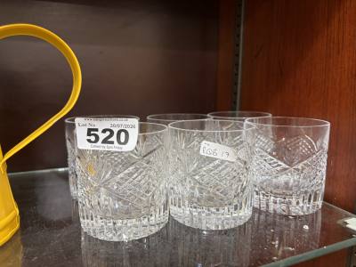 6 X TYRONE SLIEVE DONARD TUMBLERS