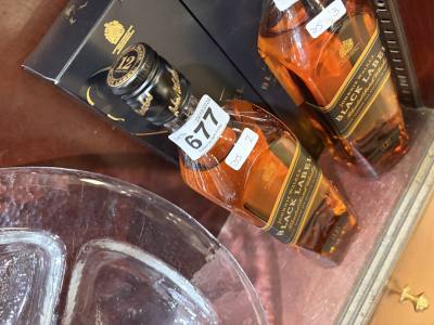 BOTTLE OF JOHNNIE WALKER BLACK LABEL
