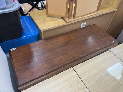 MAHOGANY DROP LEAF TABLE
