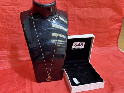 9CT CHAIN + PENDANT