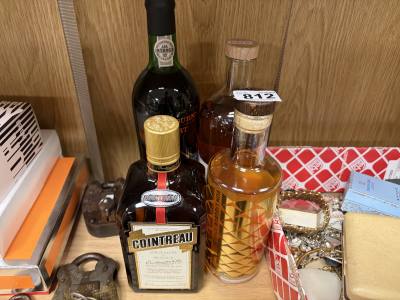 4 X BOTTLES OF MIXED BOOZE