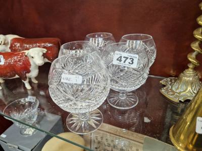 5 X TYRONE SLIEVE DONARD GLASSES