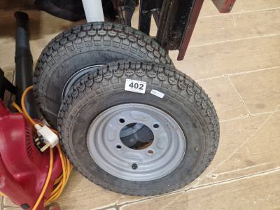 2 X 2.5 X 8 TRAILER WHEELS
