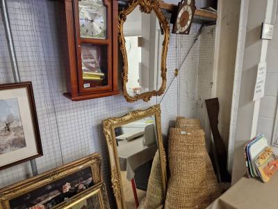 2 X GILT MIRRORS