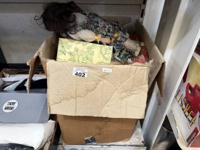 BOX OF DOLLS