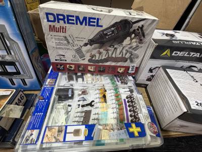 DREMEL MULTI TOOL + ACCESSORIES