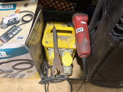 ELECTRIC DISK SAW + TRANSFORMER