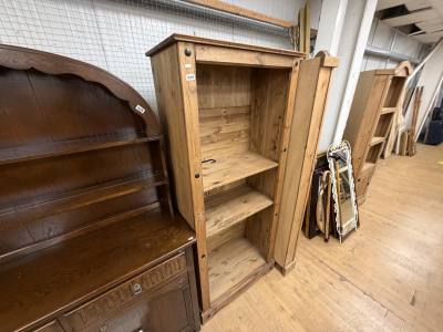 PINE BOOKCASE