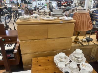 BEECH EFFECT DRAWER CHEST