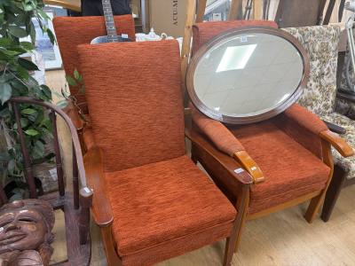 3 X ARMCHAIRS 