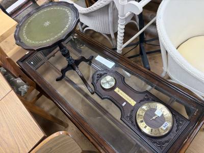SIDE TABLE + BAROMETER
