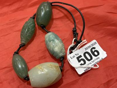 JADE + ONYX NECKLACE