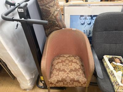 WICKER CHAIR + TURKISH RUG