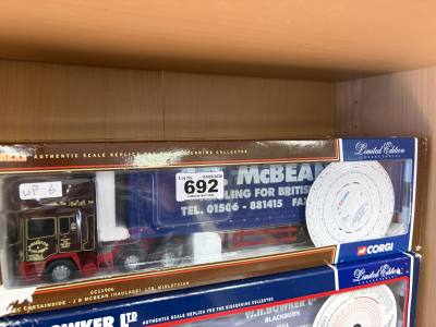 CORGI MCBEAN TRUCK