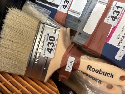 5 X NEW PAINT BRUSHES