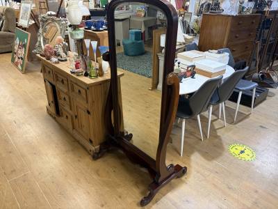 VICTORIAN STYLE CHEVAL MIRROR