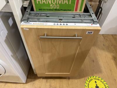 INDESIT INTEGRATED DISHWASHER