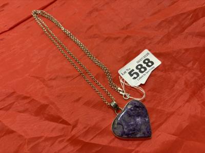 SILVER CHAIN + PENDANT
