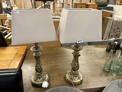 PAIR OF TABLE LAMPS