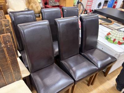 6 X DINING ROOM CHAIRS