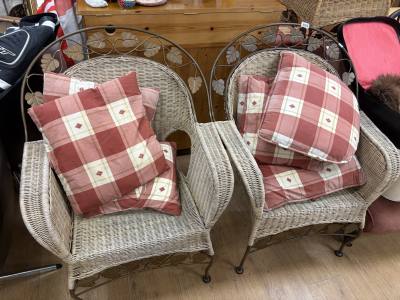 2 X CONSERVATORY CHAIRS