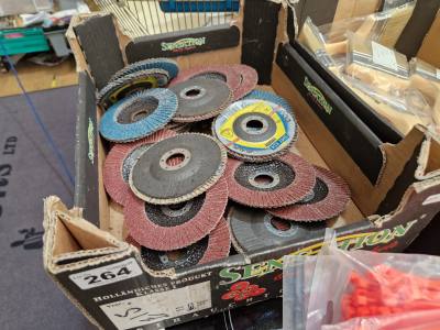 BOX OF GRINDER SHEETS