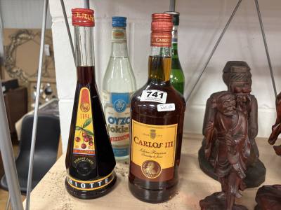 BRANDY, MARTINI + OUZO
