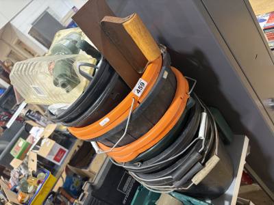 LOT OF BUCKETS + TOOLS