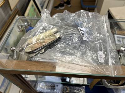 BAG OF PEN KNIVES