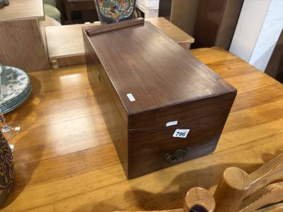 ANTIQUE WOODEN WRITING SLOPE