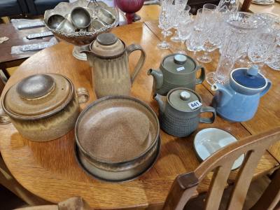 QUANTITY OF DENBY POTTERY