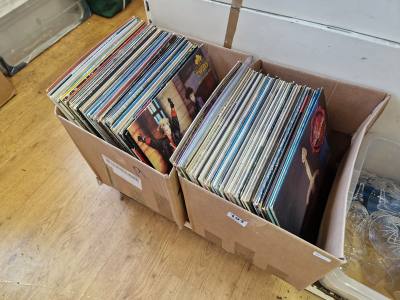 2 X BOXES OF RECORDS