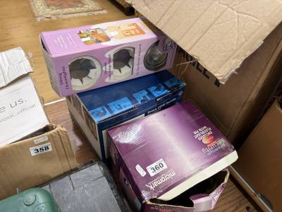 3 X BOXED ITEMS