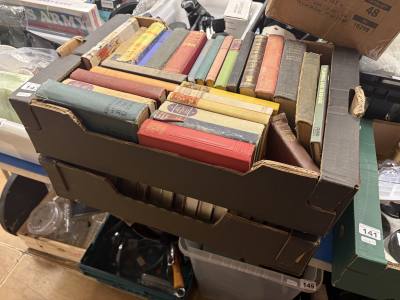 2 X BOXES OF BOOKS
