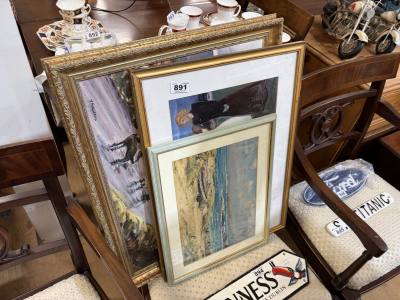 3 X ASSORTED PICTURES