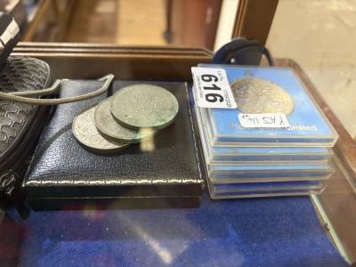 LOT OF COLLECTORS COINS