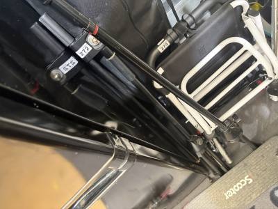 2 X MICROPHONE STANDS