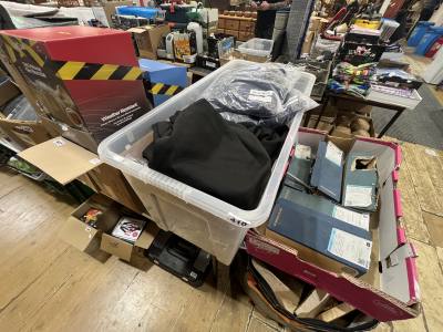 BOX OF NEW CLOTHING