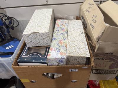 BOX OF PORCELAIN DOLLS