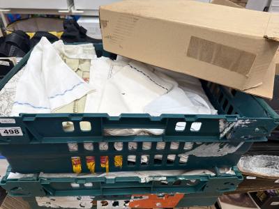 2 X BOXES OF LINEN