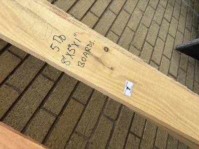 5 X (8"X5"X1") BOARDS