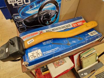 CAR BIKE RACK + STEERING LOCK