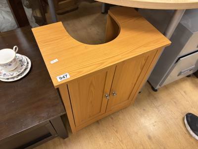 PINE SINK CABINET