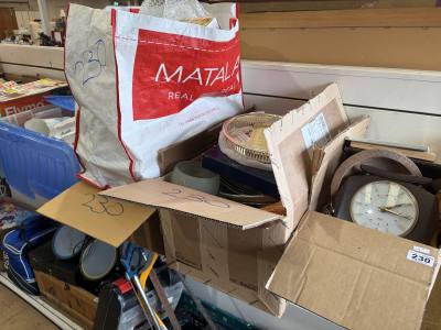 5 X BOXES OF MIXED CHINA