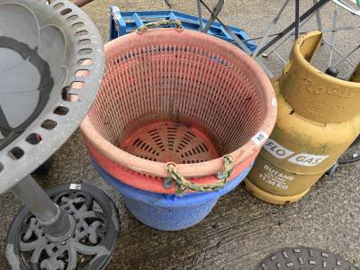 3 X FISHING BASKETS