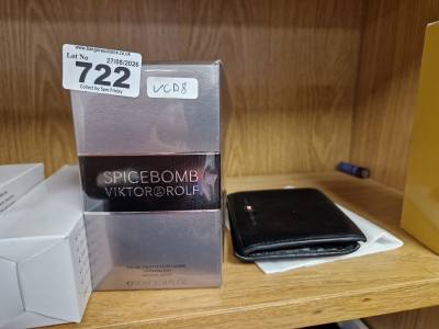 SPICEBOMB AFTERSHAVE + HILFIGER WALLET