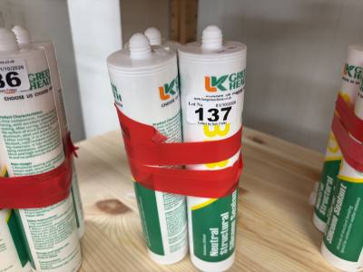 4 X TUBES NEUTRAL SILICONE STRUCTURAL SEALANT