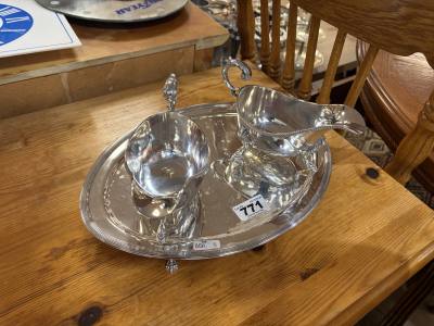 3 X PIECES OF SILVER PLATE
