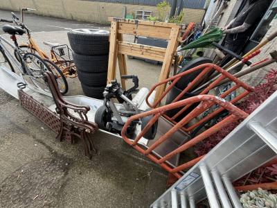 CHILDREN'S LARGE METAL SLIDE